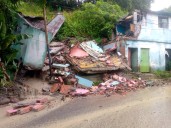 Damnificados esperan ayuda estatal tras lluvias que afectaron más de 300 viviendas en Táchira