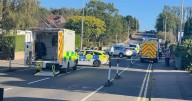 Emergency services race to crash involving car and motorbike in Edinburgh