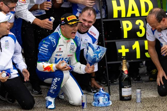 F1 star accidentally breaks his first trophy after Dutch Grand Prix
