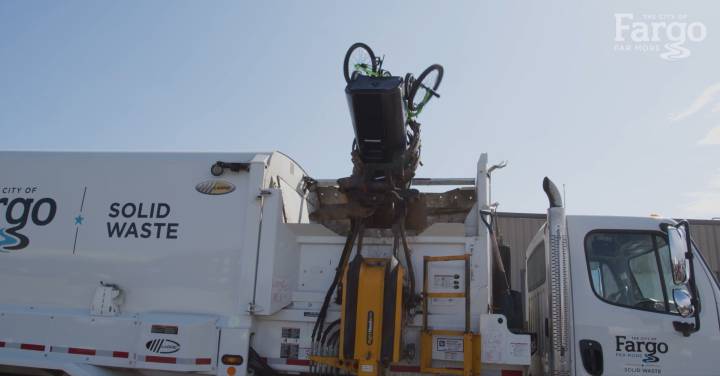 Garbage and recycling collection slowed by improperly placed bins
