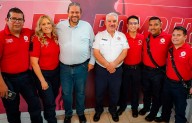 Reconoce Tomás Gutiérrez a Bomberos en su día