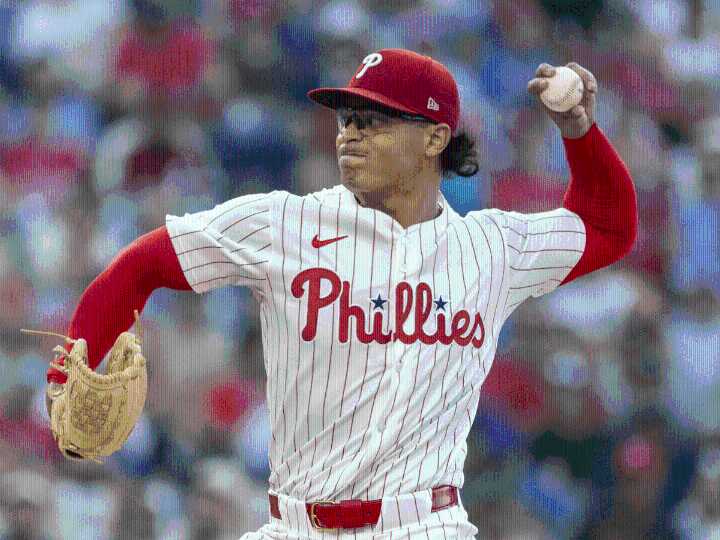 MLB: El lanzador Venezolano Jesús Luzardo de Filis de Filadelfia ganó ponchando a doce rivales