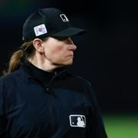 Pawol becomes first woman to umpire in Major League Baseball