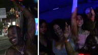 Ray J Takes Off Shirt, Dances on 'TMZ After Dark' Tour