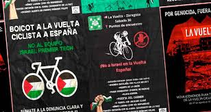 El movimiento BDS llama al boicot del equipo de Israel en la 30ª edición de la Vuelta ciclista de España