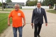 Candidates race around Spruce Woods as byelection looms Tuesday
