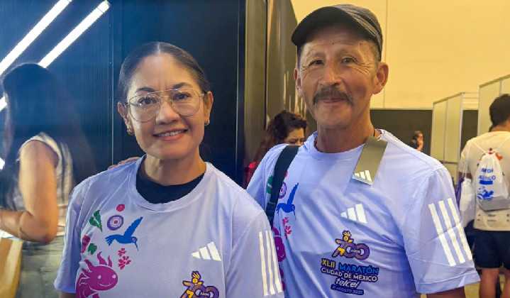 Los corredores del Maratón de CDMX están listos para el reto: “Todavía se sienten los nervios”