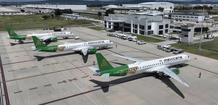 Llega tercer avión de Mexicana; "cumplimos metas": Sheinbaum