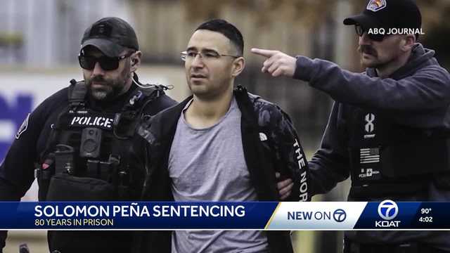 Solomon Peña sentenced in shootings at homes of elected officials