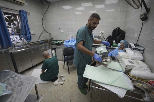 Doctors in Gaza say patients' protruding ribs and bony limbs offer evidence of malnutrition