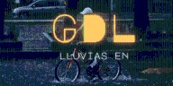 En Guadalajara la lluvia será breve e intensa por la noche