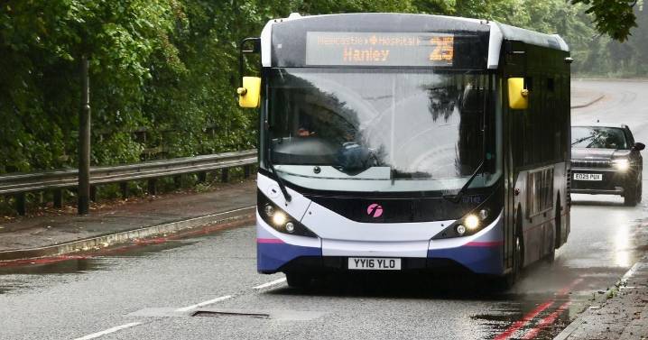 Woman froze after seeing what pervert was doing on Stoke