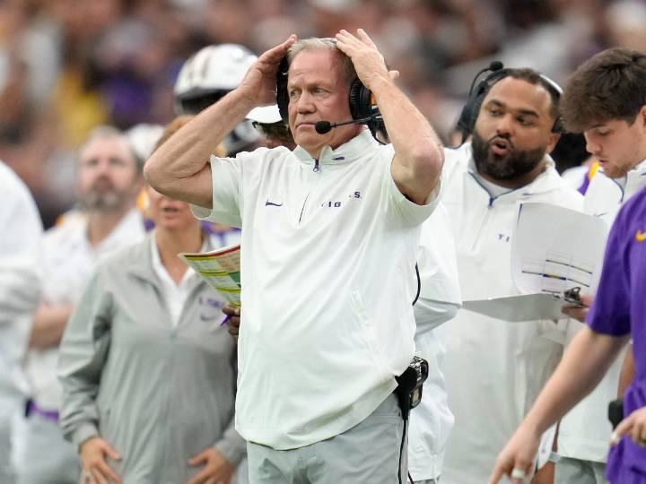 Brian Kelly Forced to Take Action for Garrett Nussmeier After Warning From LSU Legends LSU Tigers head coach Brian Kelly gets extra cautious about their quarterback, Garrett Nussmeier, after his injur