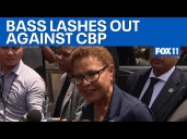 LA Mayor Karen Bass lashes out against CBP after Little Tokyo raid