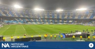 Por ahora se juega: así está el campo de juego de Racing para enfrentar a Peñarol por la Libertadores