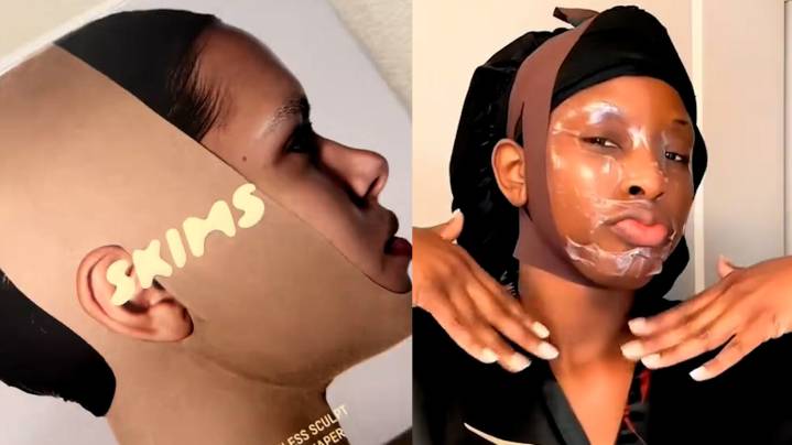 Plastic surgeons react to Skims sold out, hyped face wrap