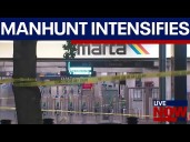 MARTA officers shot, gunman on the run