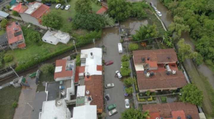 Lluvias dejan 280 viviendas y varios automóviles afectados en siete municipios de Morelos