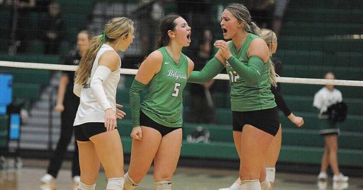 Belgrade spikers seeking to end state tournament drought with veteran crew leading the way