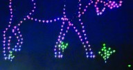 Drone show ends off concert series