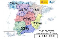 Activado el dispositivo especial de tráfico para el puente del 15 de agosto