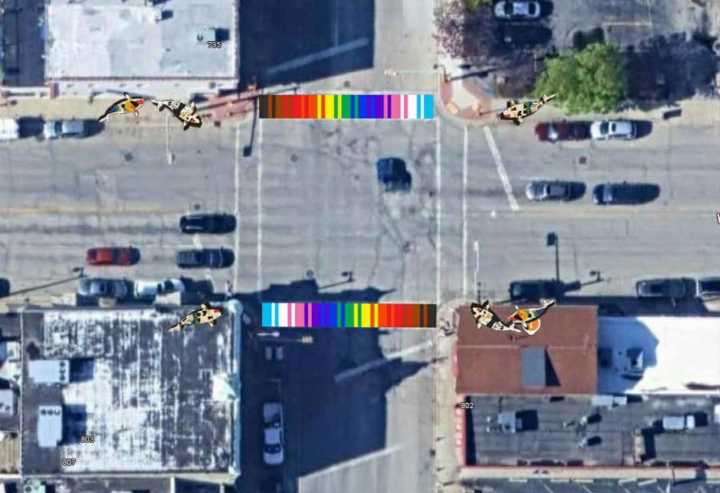Milwaukee’s Second Set of Rainbow Crosswalks Coming to Walker’s Point
