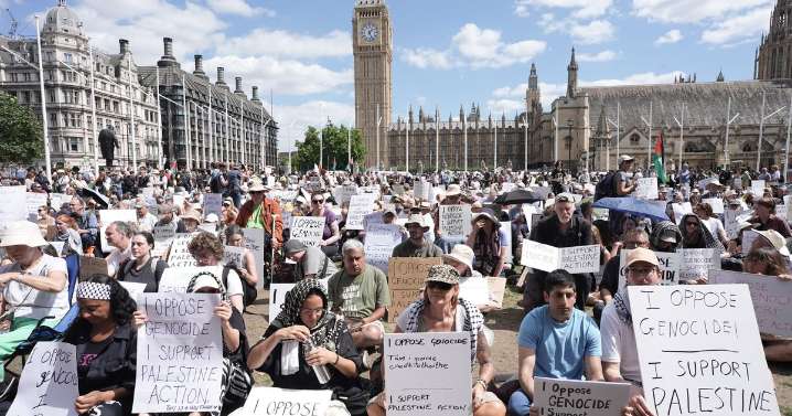 Police make more than 200 arrests over Palestine Action support and assaults