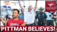 Sam Pittman Believes He Has A Good Football Team | Should Hog Fans Believe Him?