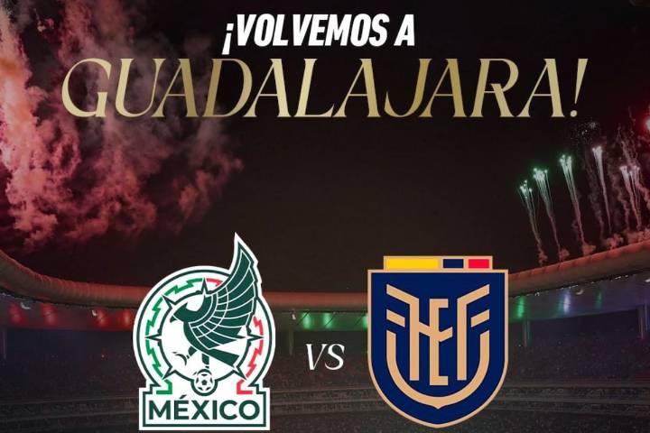 Selección Mexicana vs Ecuador: partido amistoso en el Estadio Akron rumbo al Mundial 2026