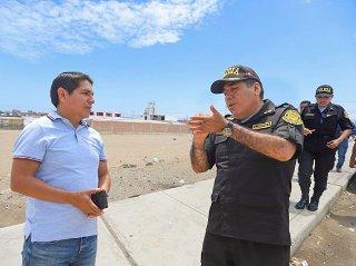 SE FIRMARÁ CONVENIO PARA LA CONSTRUCCIÓN DEL COMPLEJO POLICIAL EN LAS DELICIAS