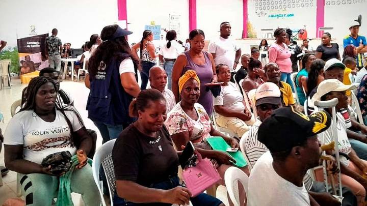 Defensoría del Pueblo y entidades aliadas atienden a 609 habitantes de Magüí Payán
