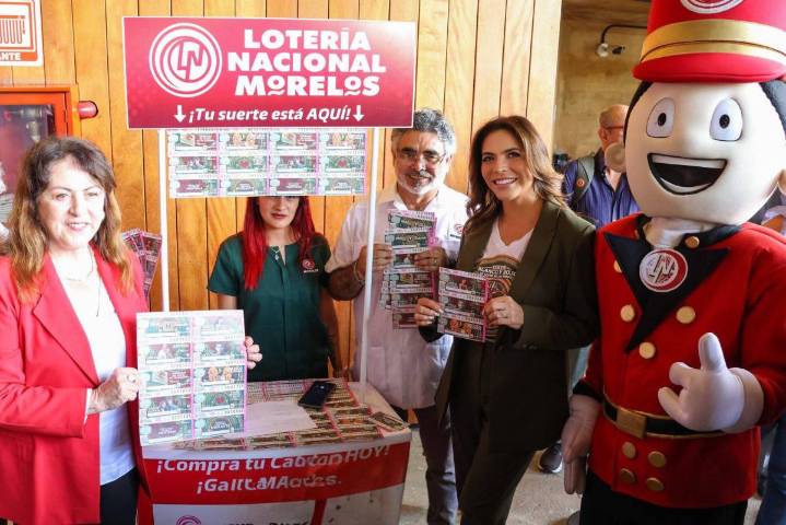 Lotería Nacional y Gobierno de Morelos unen fuerzas para apoyar a las y los paisanos con el Sorteo ‘México con M de Migrante’