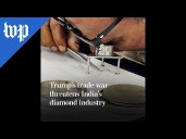 Trump’s trade war  threatens India’s diamond industry