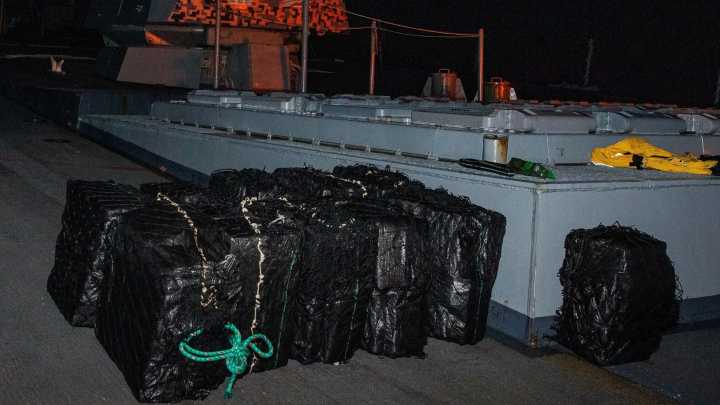 Un destructor de EEUU se incauta de 588 kilos de cocaína en el este del Pacífico