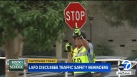 Back to school Los Angeles: LAPD gives traffic safety reminders ahead of LAUSD's first day of school