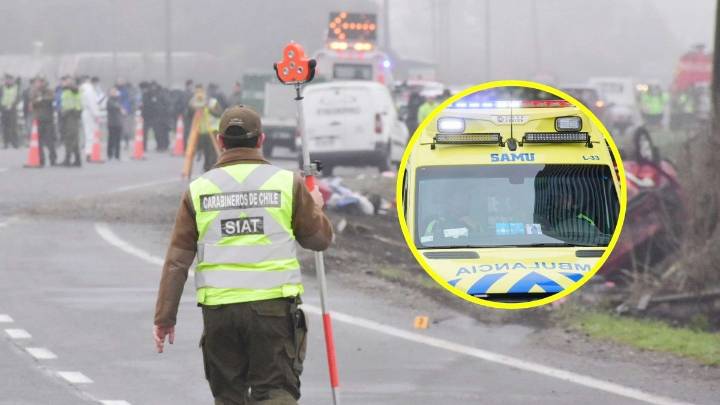 Neumático reventó y cabina se incendió: Conductor de camión pierde la vida en trágico accidente en Ruta 5