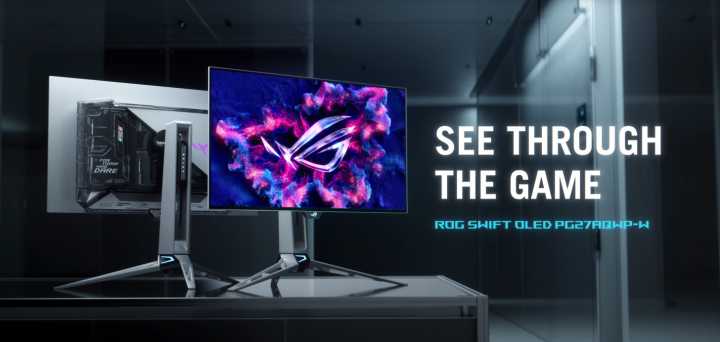 ASUS Unleashes New ROG OLED Gaming Monitors: 540Hz Tandem Trueblack WOLED "PG27AQWP
