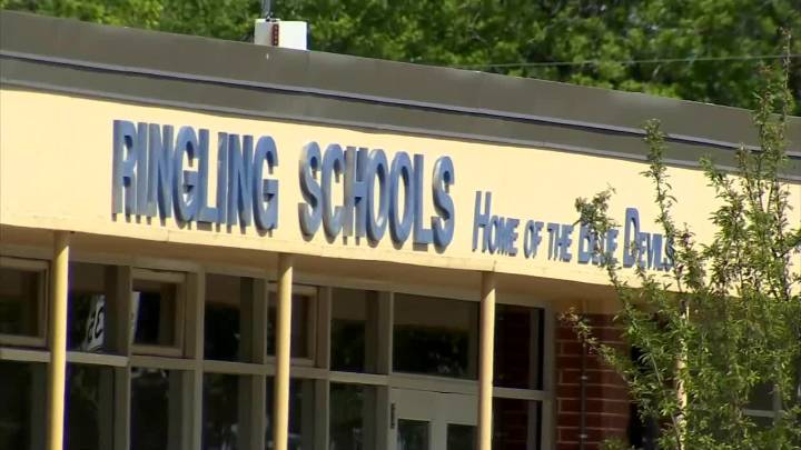 Criminal charge against former Ringling football coach and principal dismissed, cannot be refiled