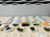 Fotos y videos: la detención de un dealer y los presuntos vínculos con el “Oso” y “Kaká”