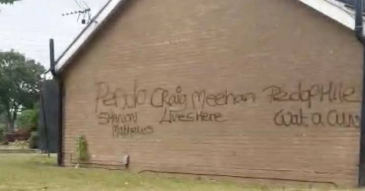 Karen Matthews' paedophile ex boyfriend flees home after graffiti appears