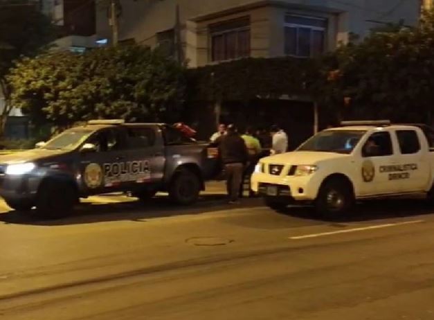 Mujer murió baleada en Pueblo Libre