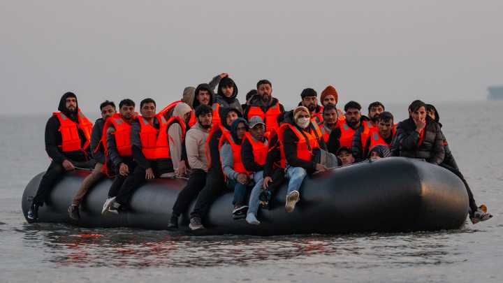 Record 111,000 migrants claimed asylum in the last year, figures show - with massive 32k currently staying in hotels