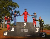 Karting terrado: la quinta fecha dejó buen espectáculo y campeonatos que comienzan a tener dueños