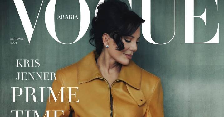 Kris Jenner Might've Just Delivered The Best September Cover This Year on Vogue Arabia