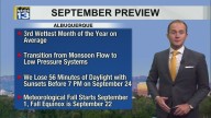 Storms stick around through the Labor Day weekend