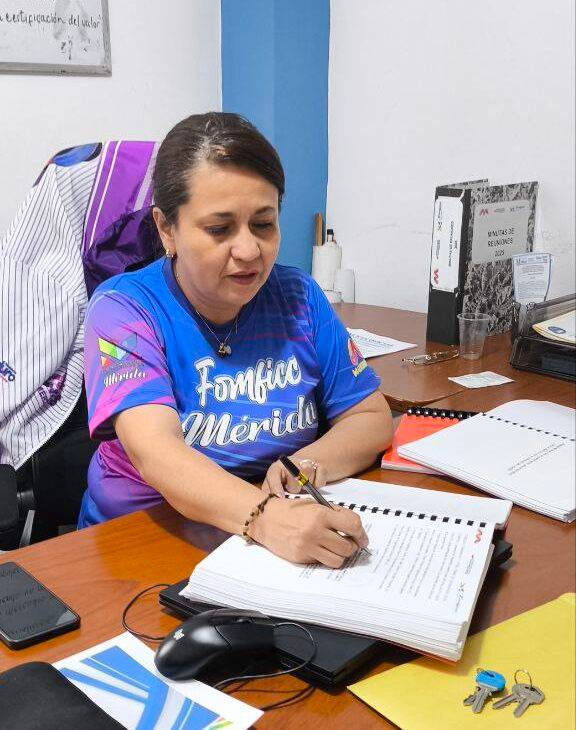 Mérida | Evelin Quintero asume la presidencia del Fomficc