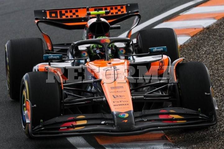 Norris imparable en la P3 de los Países Bajos