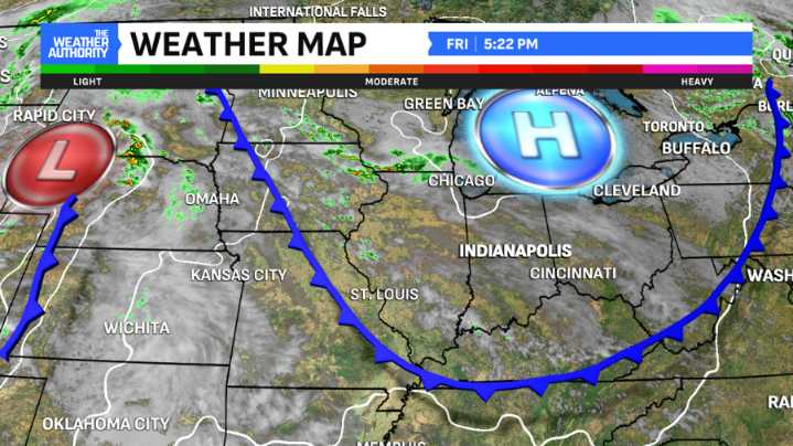 Dry and mild holiday weekend for central Indiana