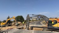 Acaban las obras en el colector para devolver la normalidad al tráfico en la calle Alcañiz