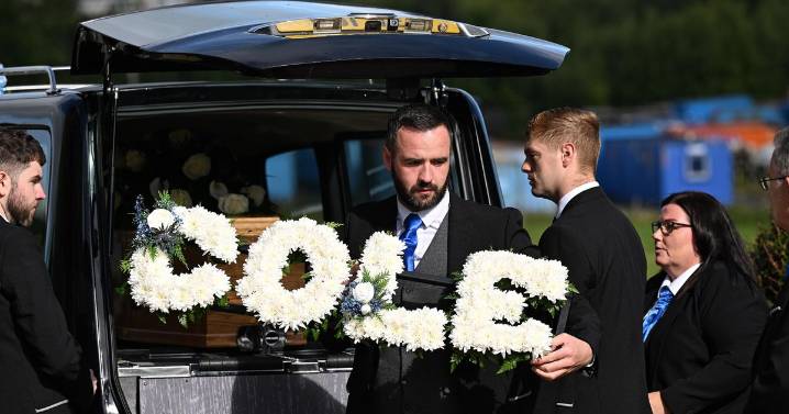 Family and friends gather for Cole Cooper's funeral as tragic teen laid to rest